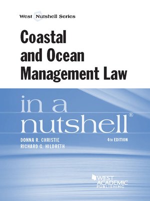 cover image of Coastal and Ocean Management Law in a Nutshell